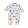 Angel Dear Footballs Playing Football - Polo Romper - Flying Ryno