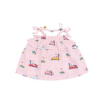 Angel Dear Golf Cart Cuties Ruffle Top & Bloomer Pink - Flying Ryno