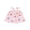 Angel Dear Golf Cart Cuties Ruffle Top & Bloomer Pink - Flying Ryno