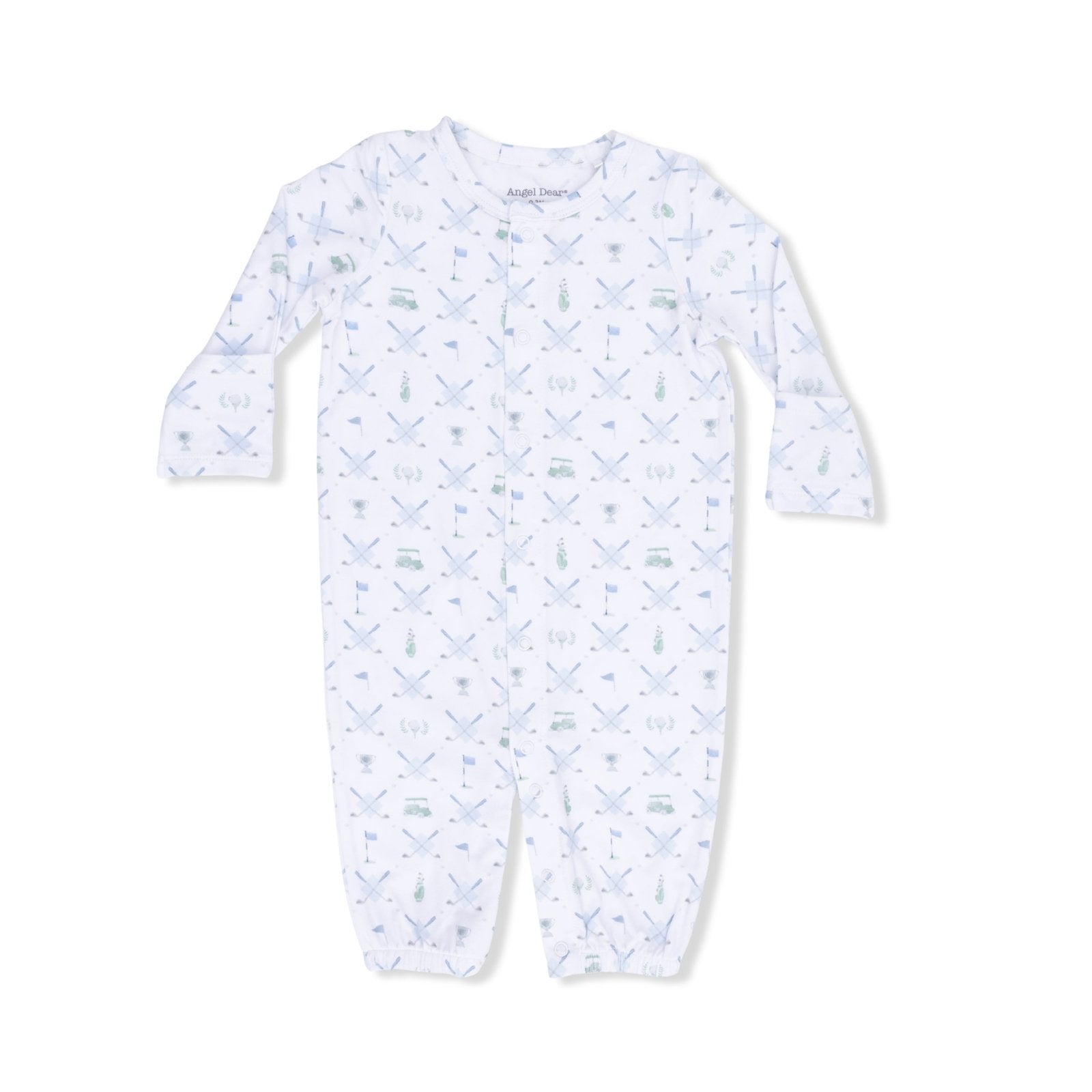 Angel Dear Golf Trellis Blue - Convertible Gown - Flying Ryno