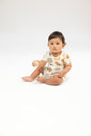 Angel Dear Groovy Vibes Stickers Loungewear Short Set - Flying Ryno
