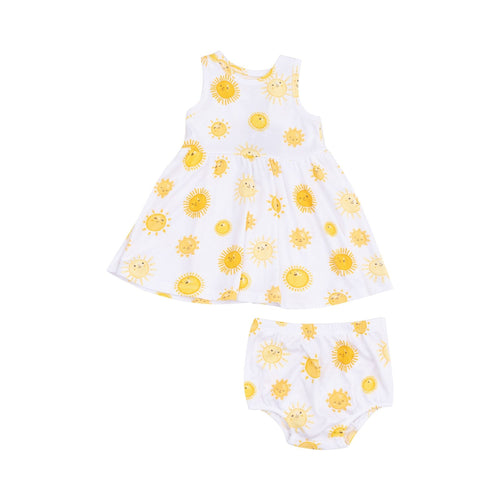 Angel Dear Happy Suns Tank Dress And Bloomer - Flying Ryno