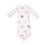 Angel Dear Hearts - Modal Rib - Knotted Gown - Flying Ryno