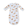 Angel Dear Horses - Blue - Bundle Gown - Flying Ryno