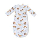Angel Dear Horses - Blue - Bundle Gown - Flying Ryno