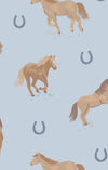 Angel Dear Horses - Blue - Bundle Gown - Flying Ryno