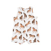 Angel Dear Horses Sleeveless Shortie Romper - Flying Ryno