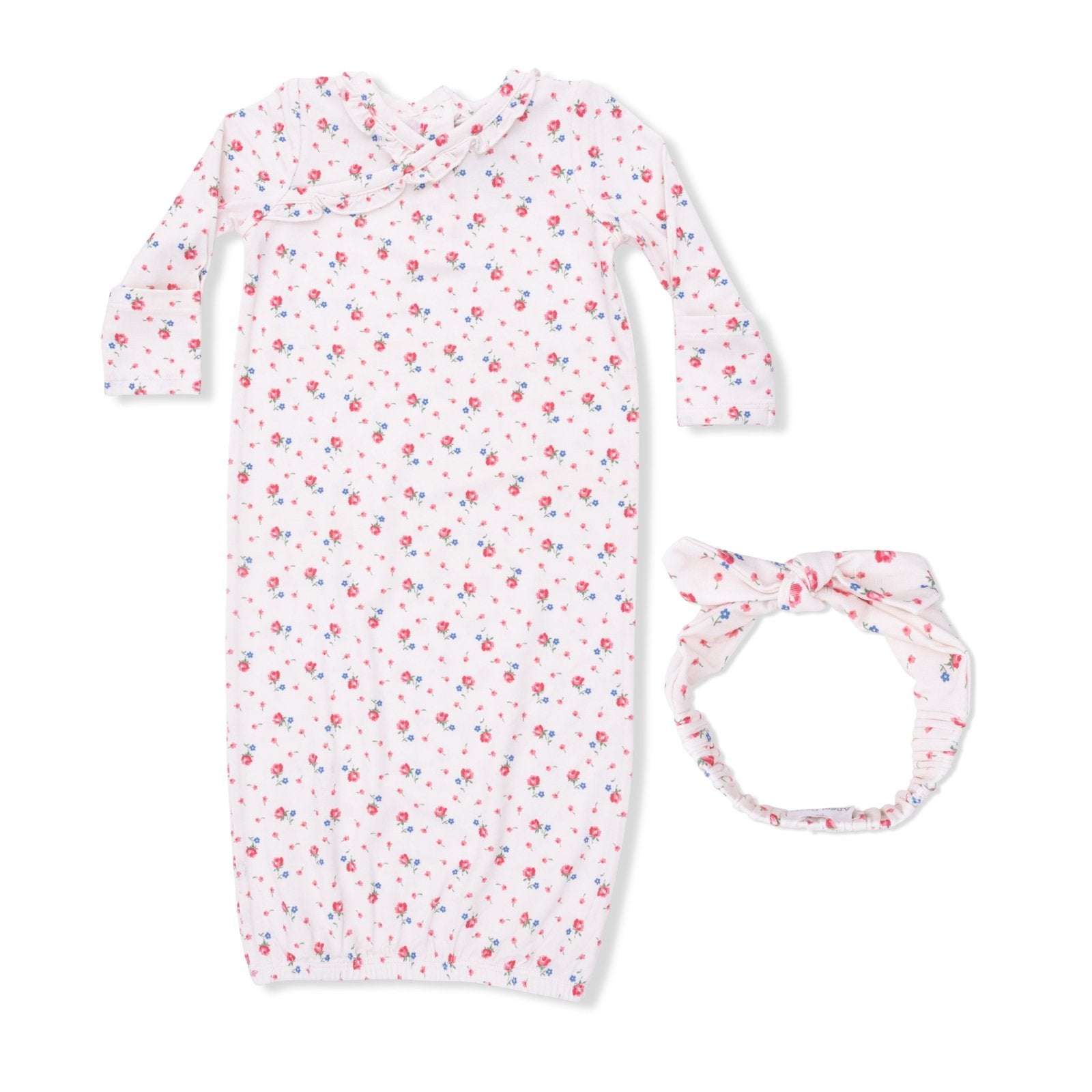 Angel Dear Joli Rosette - Kimono Gown & Knot Headband - Flying Ryno