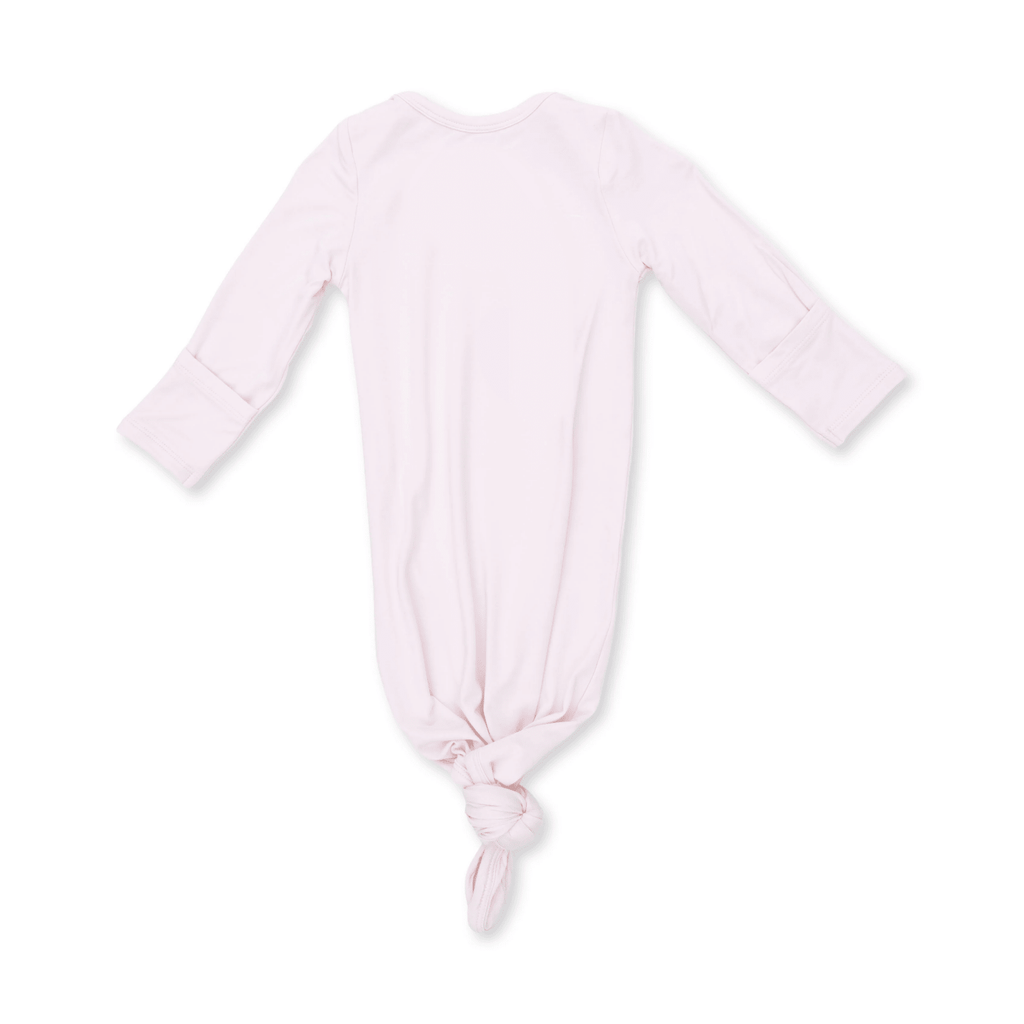 Angel Dear Knotted Gown and Knot Headband, Solid Mauve Morn - Flying Ryno