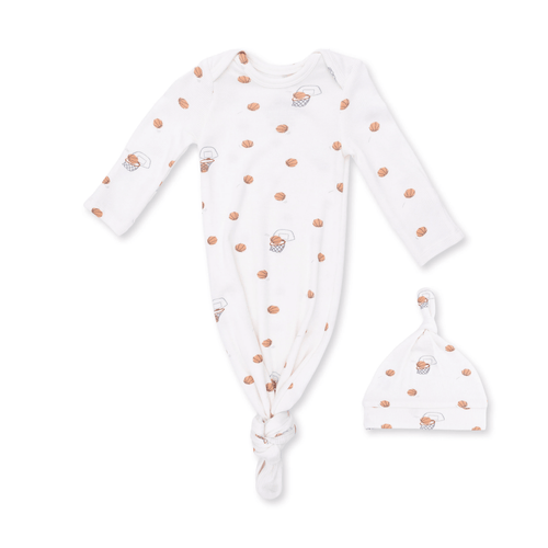 Angel Dear Knotted Gown and Knotted Hat, Mini Basketballs - Flying Ryno