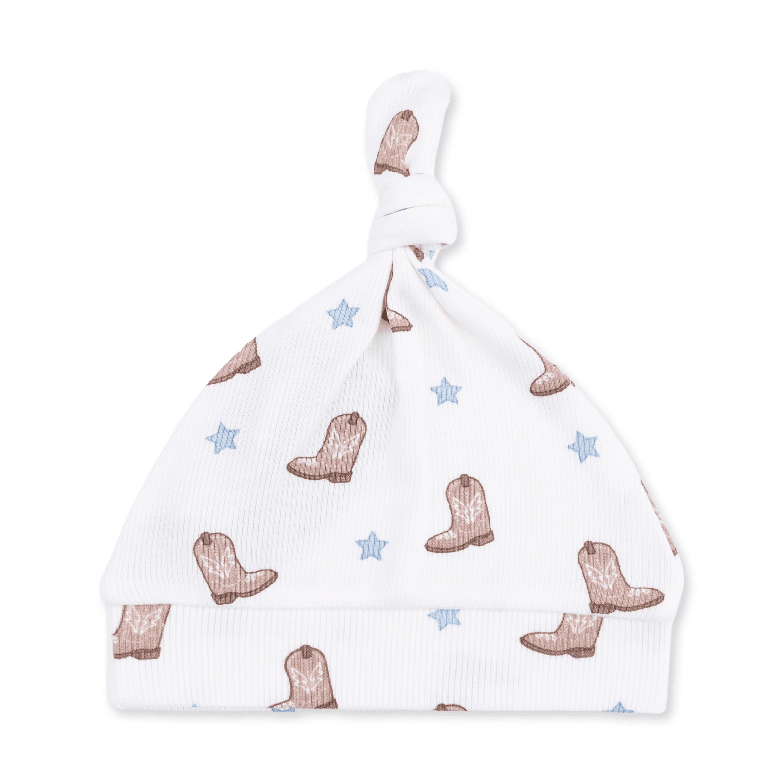 Angel Dear Knotted Gown and Knotted Hat, Mini Cowboy Boots - Flying Ryno