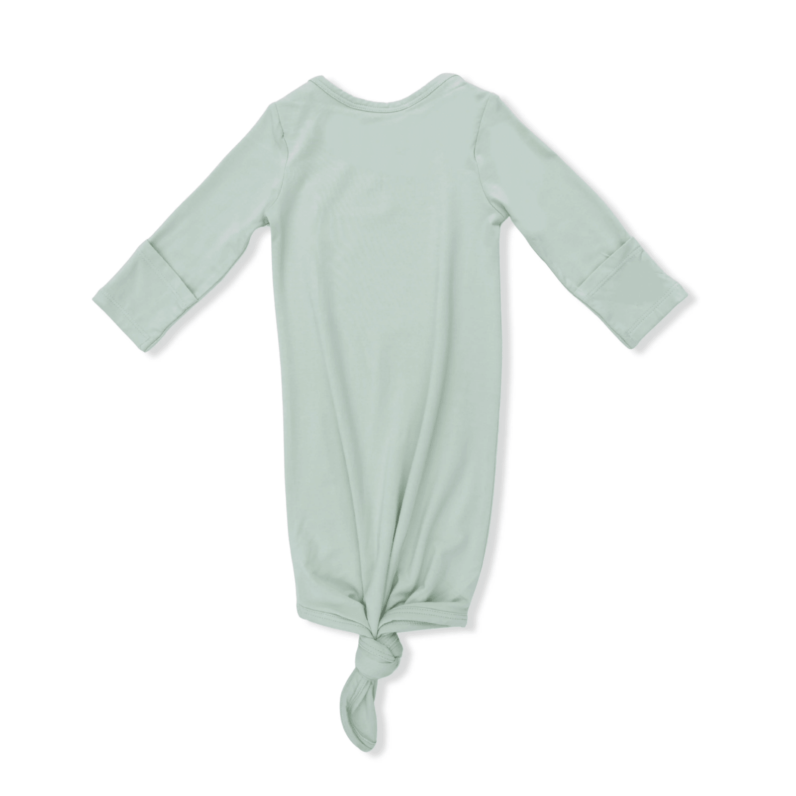 Angel Dear Knotted Gown and Knotted Hat, Solid Milky Green - Flying Ryno