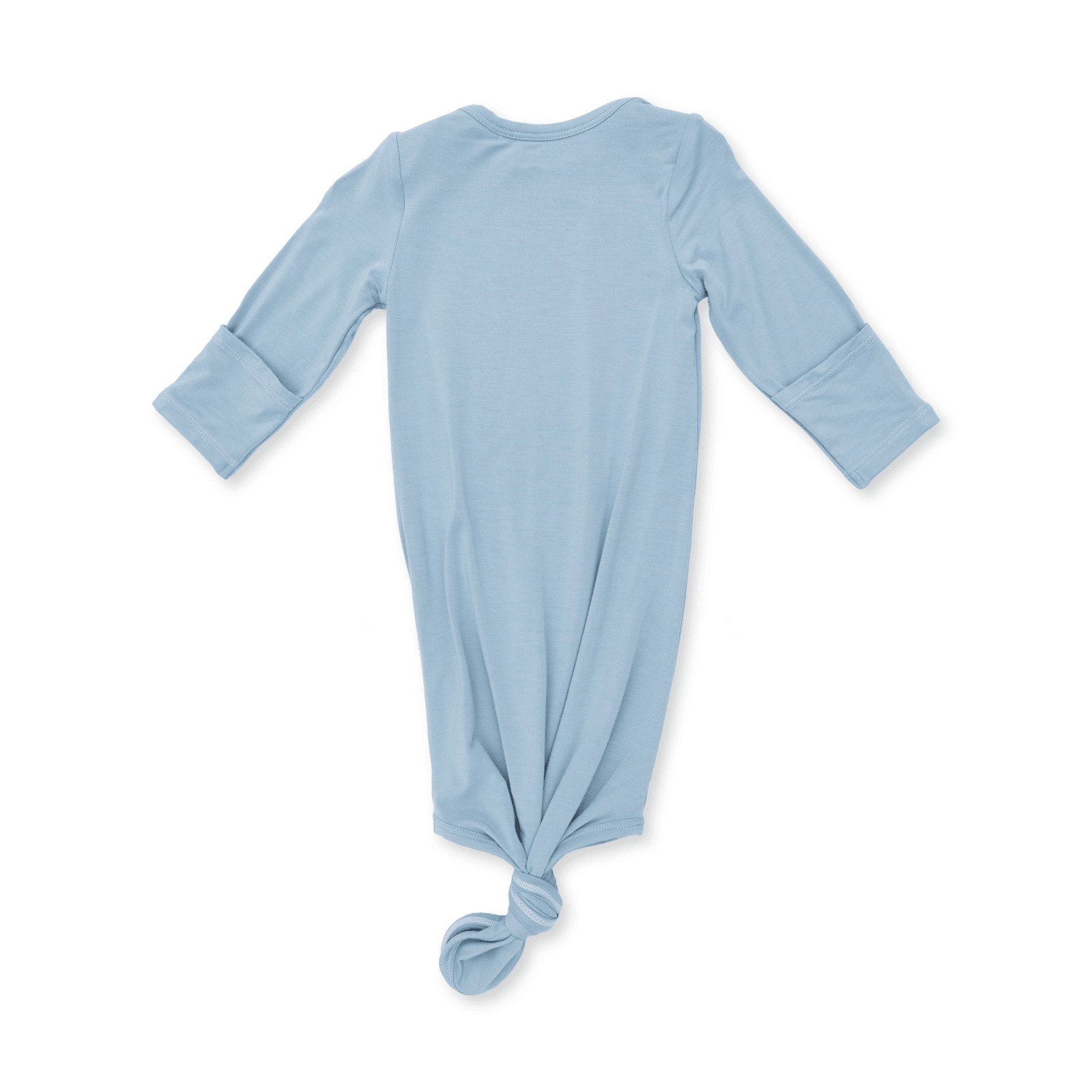 Angel Dear Knotted Gown and Knotted Hat, Solid Stone Blue - Flying Ryno