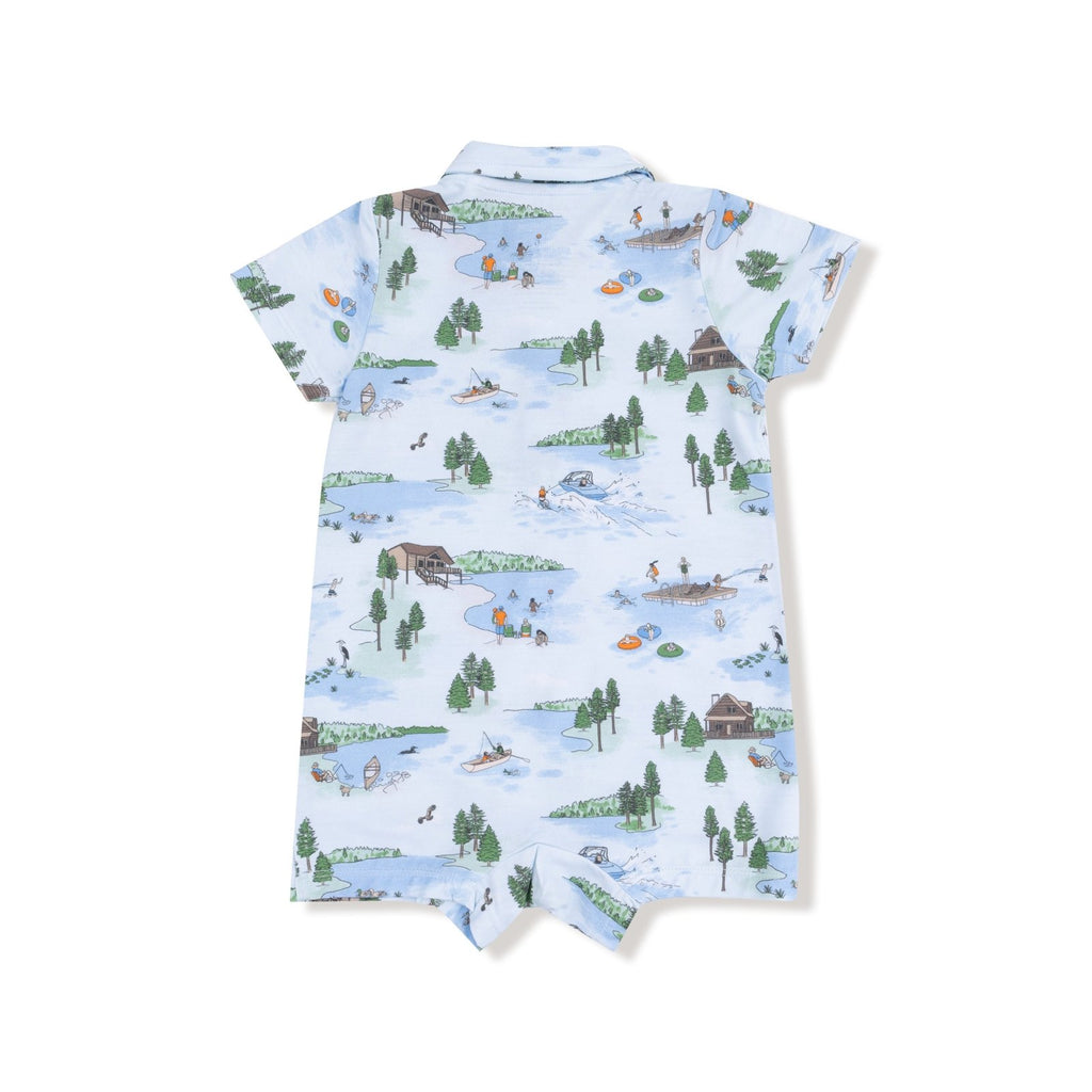 Angel Dear Lake Life - Polo Shortie - Flying Ryno