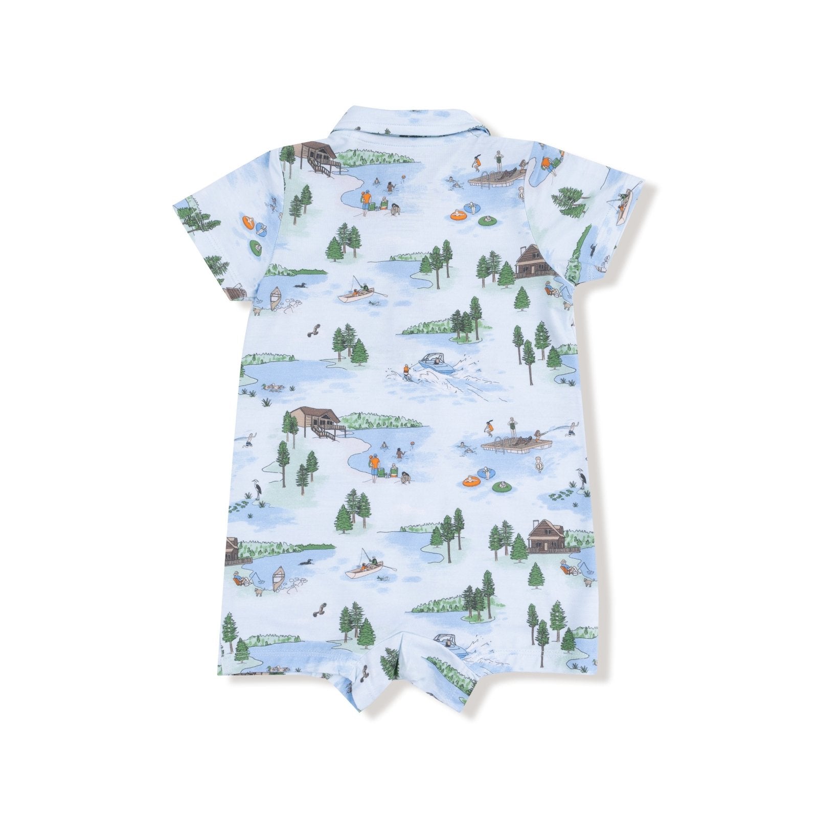 Angel Dear Lake Life - Polo Shortie - Flying Ryno