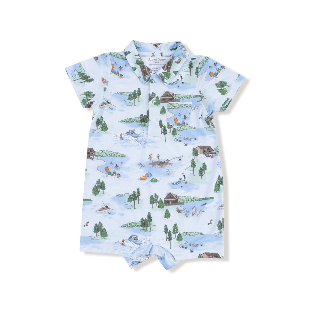 Angel Dear Lake Life - Polo Shortie - Flying Ryno