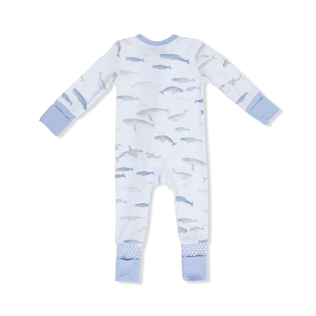 Angel Dear Little Whales - Convertible Romper - Flying Ryno