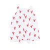 Angel Dear Lobster Muslin Slevless Shortie Romper - Flying Ryno