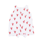 Angel Dear Lobster Muslin Slevless Shortie Romper - Flying Ryno