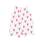 Angel Dear Lobster Muslin Slevless Shortie Romper - Flying Ryno