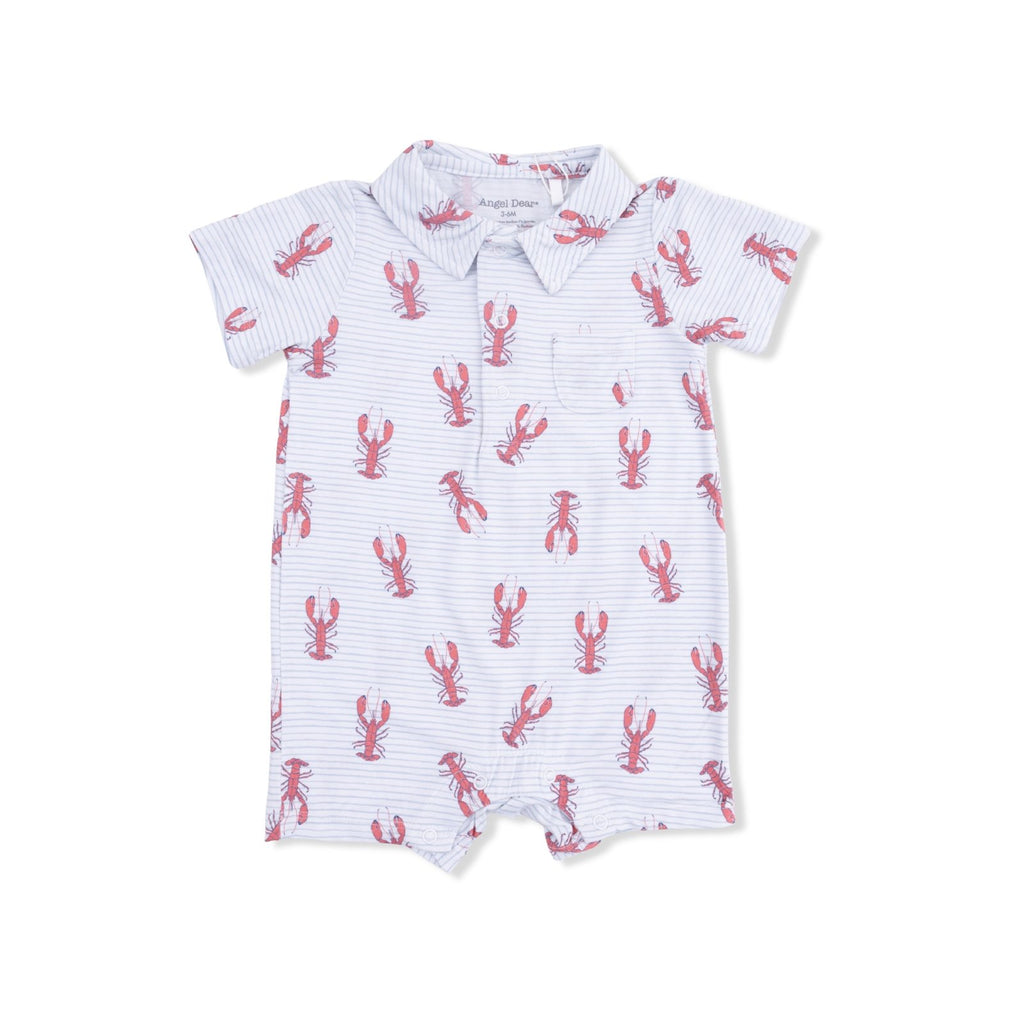 Angel Dear Lobsters - Polo Shortie - Flying Ryno