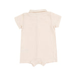 Angel Dear Muslin White Swan Button Down Polo Shortie - Flying Ryno