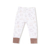 Angel Dear Neutral Pups - Longsleeve Loungewear Set - Flying Ryno