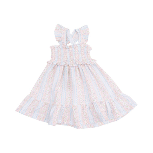 Angel Dear Ogee Floral Smocked Ruffle Sundress - Flying Ryno