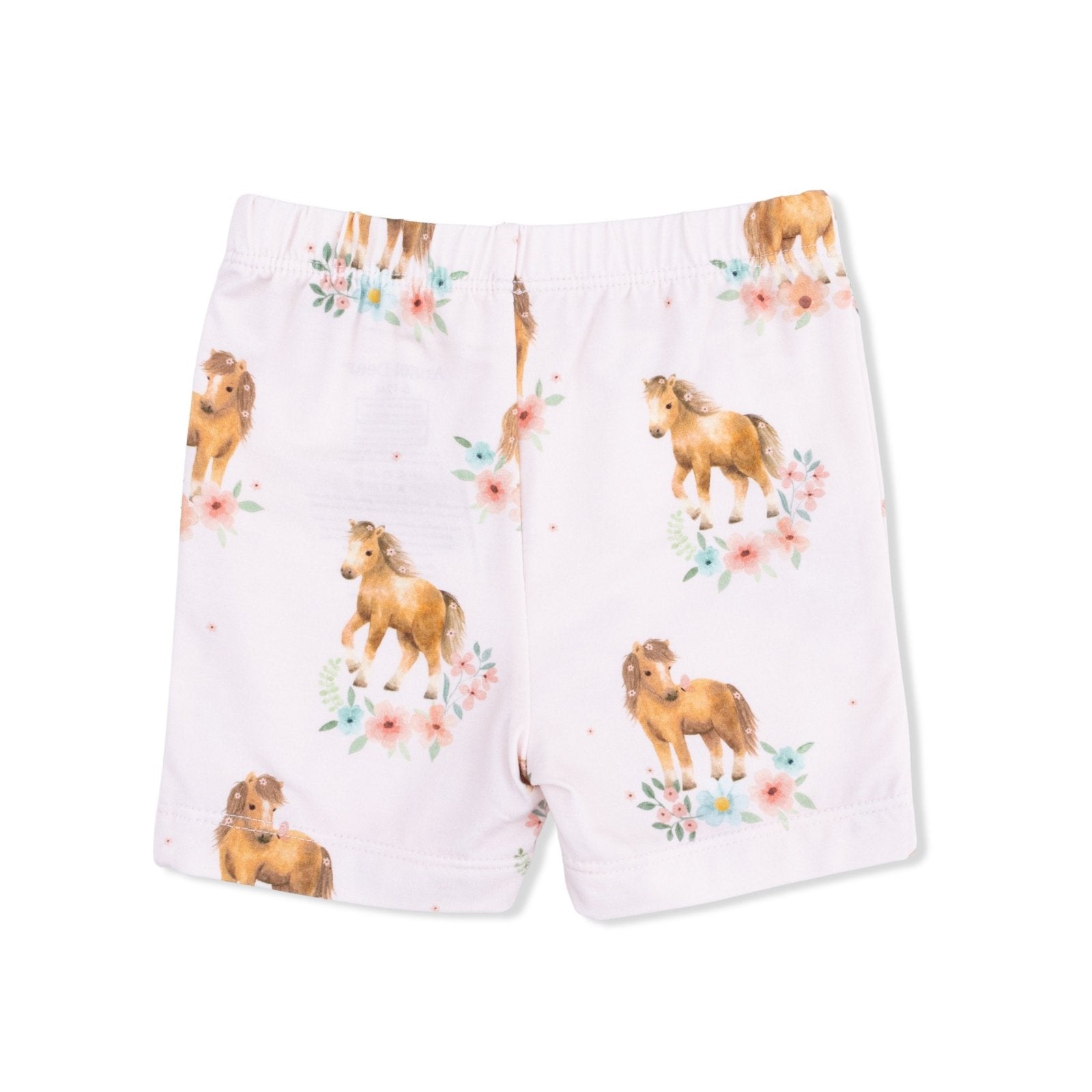 Angel Dear Pink Ponies - Loungewear Short Set - Flying Ryno