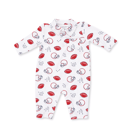 Angel Dear Polo Romper, Touchdown Time - Flying Ryno