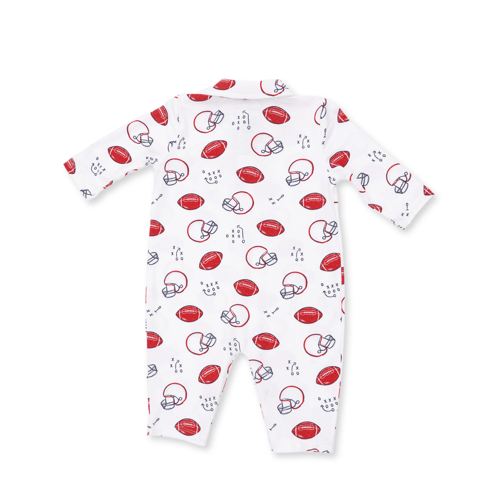 Angel Dear Polo Romper, Touchdown Time - Flying Ryno