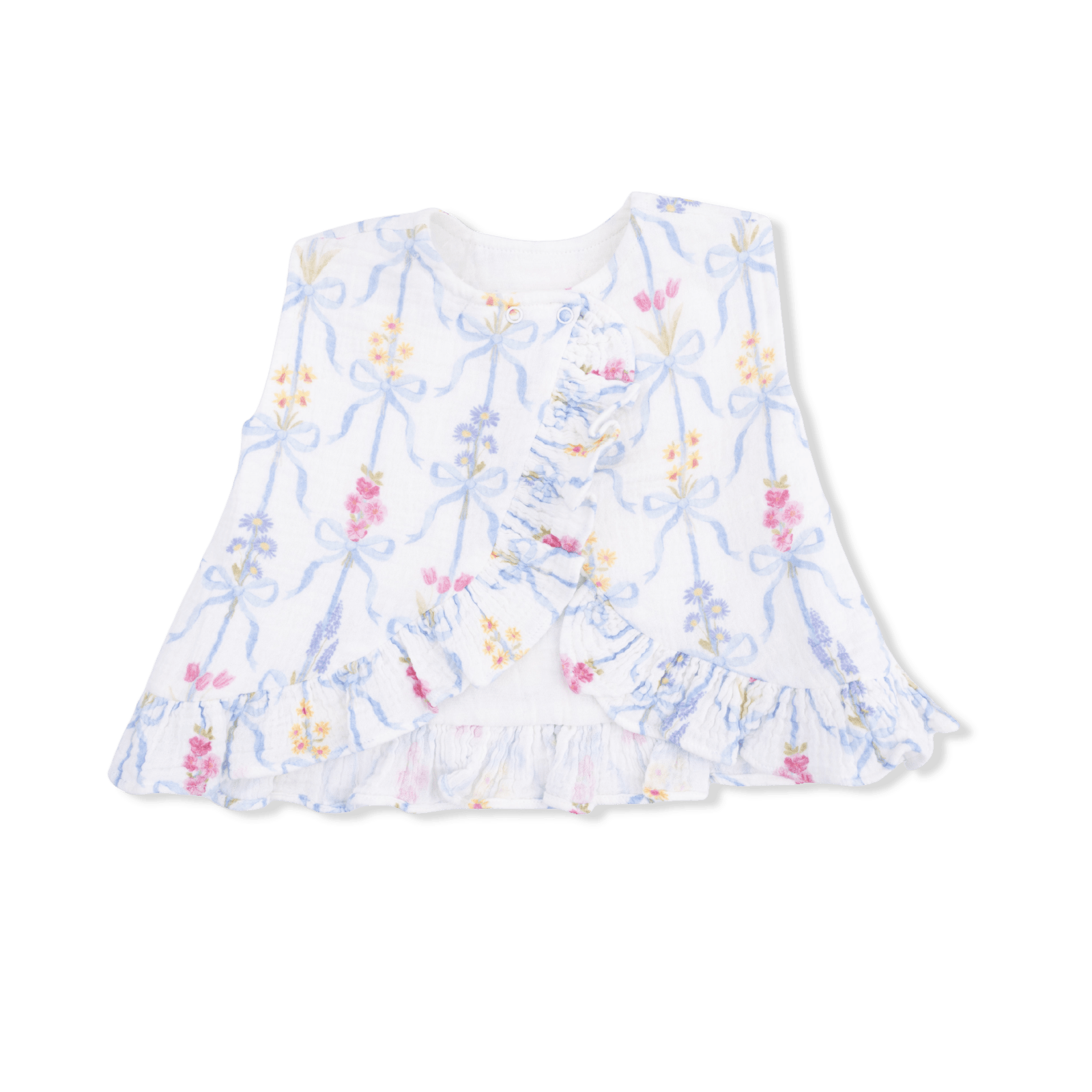 Angel Dear Ribbon Bouquets - Ruffle Back Top And Bloomer - Flying Ryno