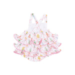 Angel Dear Ribbon Bouquets Ruffle Sunsuit - Flying Ryno