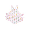 Angel Dear Ribbon Bouquets Ruffle Sunsuit - Flying Ryno