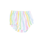 Angel Dear Ric Rac Stripe The Jill - Peter Pan Button Front Dress W/ Ric Rac Trim And Diaper Cover - Flying Ryno