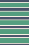 Angel Dear Rugby Stripe - Green And Navy - Polo Romper - Flying Ryno