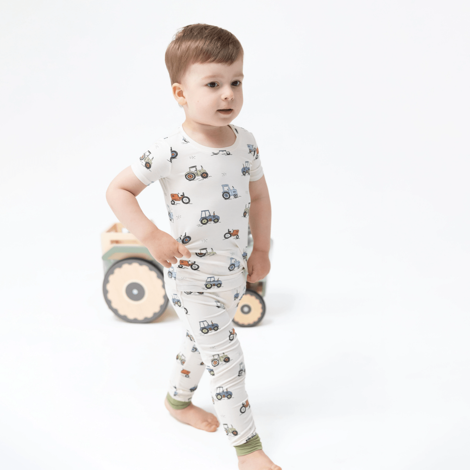 Angel Dear Short Sleeve Loungewear Set, Future Farmer - Flying Ryno