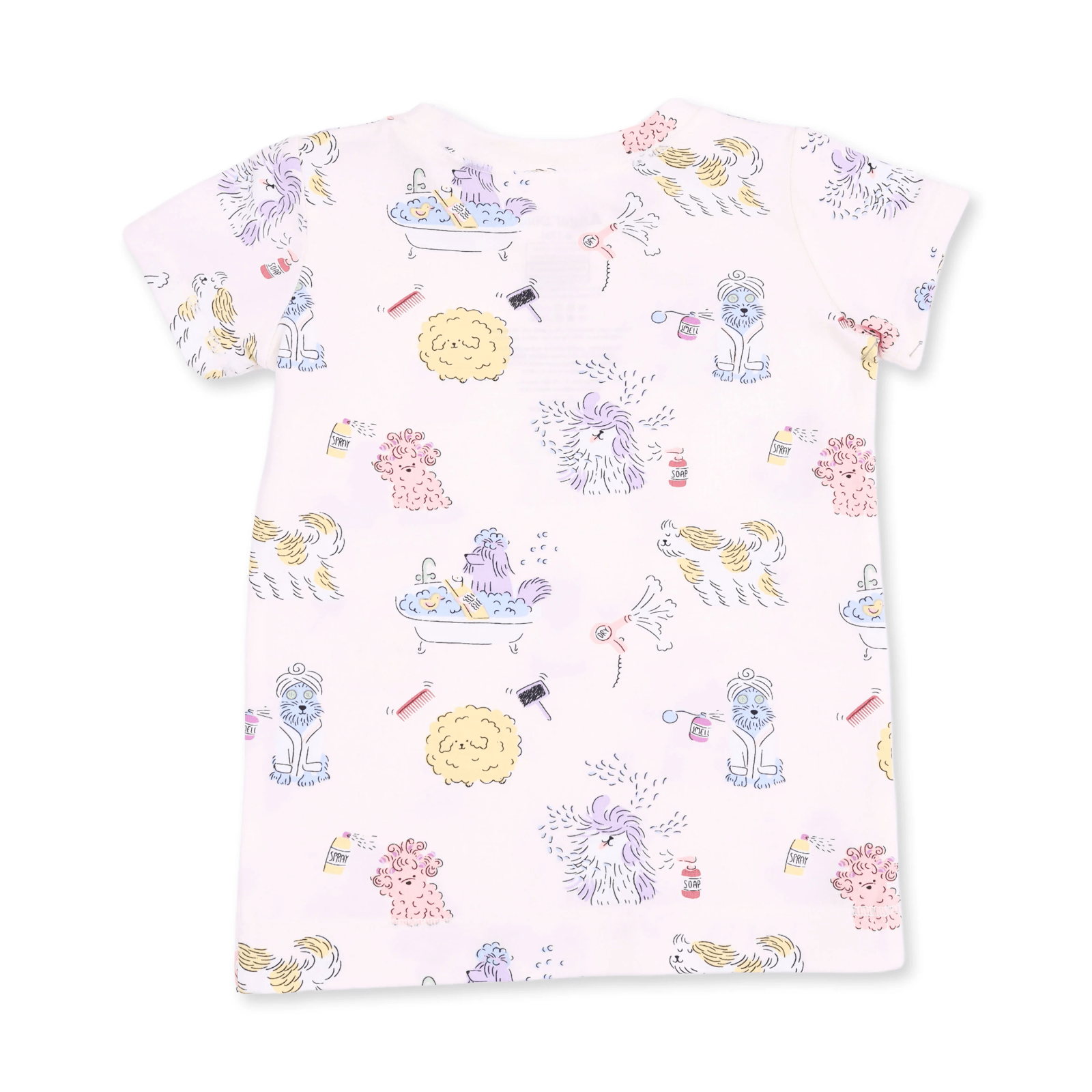 Angel Dear Short Sleeve Loungewear Set, Spa Dogs - Flying Ryno