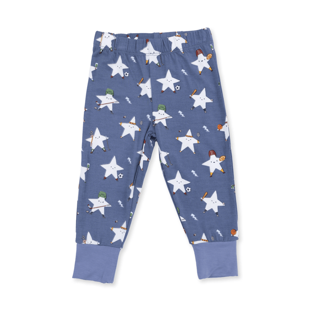 Angel Dear Short Sleeve Loungewear Set, Sports All Stars Glow in the Dark - Flying Ryno