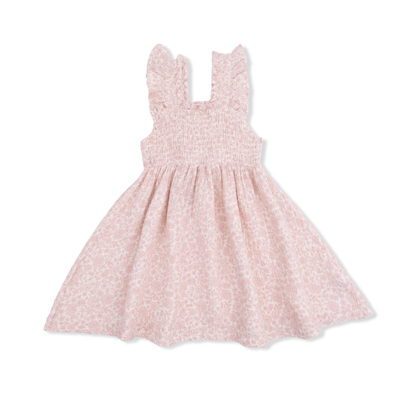 Angel Dear Smocked Sundress with Bloomer, Harper Floral - Flying Ryno