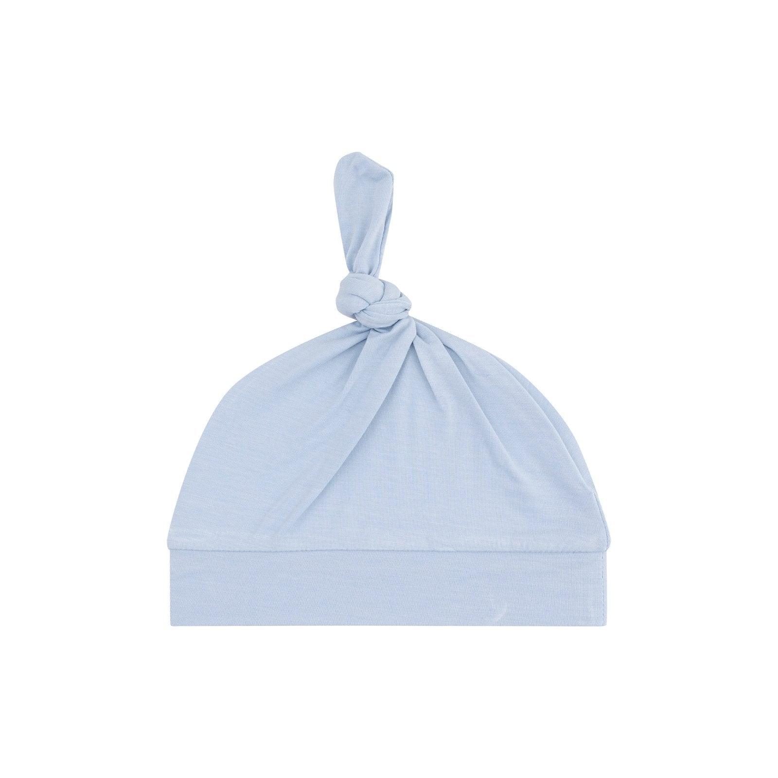 Angel Dear Solid Blue Fog Knotted Gown & Hat Set - Flying Ryno