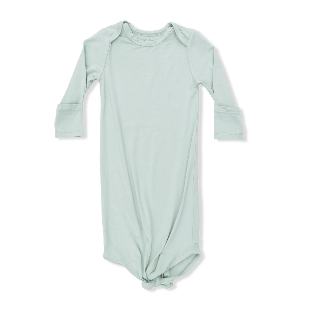 Angel Dear Solid Cameo Green - Knotted Gown And Hat - Flying Ryno