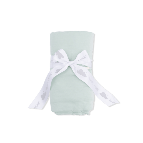 Angel Dear Solid Cameo Green - Swaddle Blanket - Flying Ryno