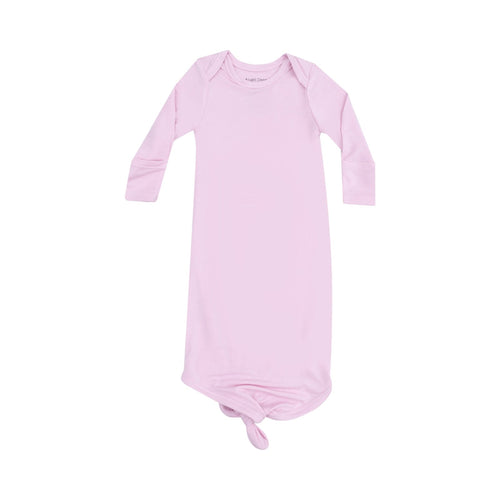 Angel Dear Solid Nosegay Pink Knotted Gown & Hat Set - Flying Ryno