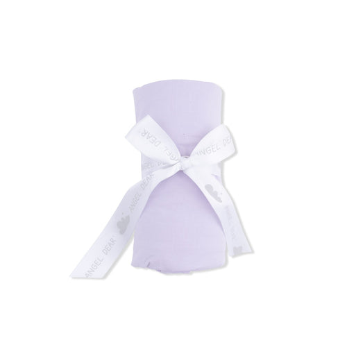 Angel Dear Solid Orchid Petal - Swaddle Blanket - Flying Ryno