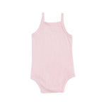 Angel Dear Solid Rose Smoke Rib Tank Bodysuit - Flying Ryno