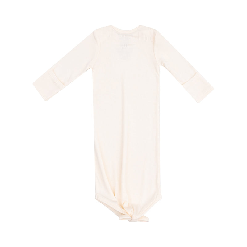 Angel Dear Solid Sugar Swizzle Knotted Gown - Flying Ryno