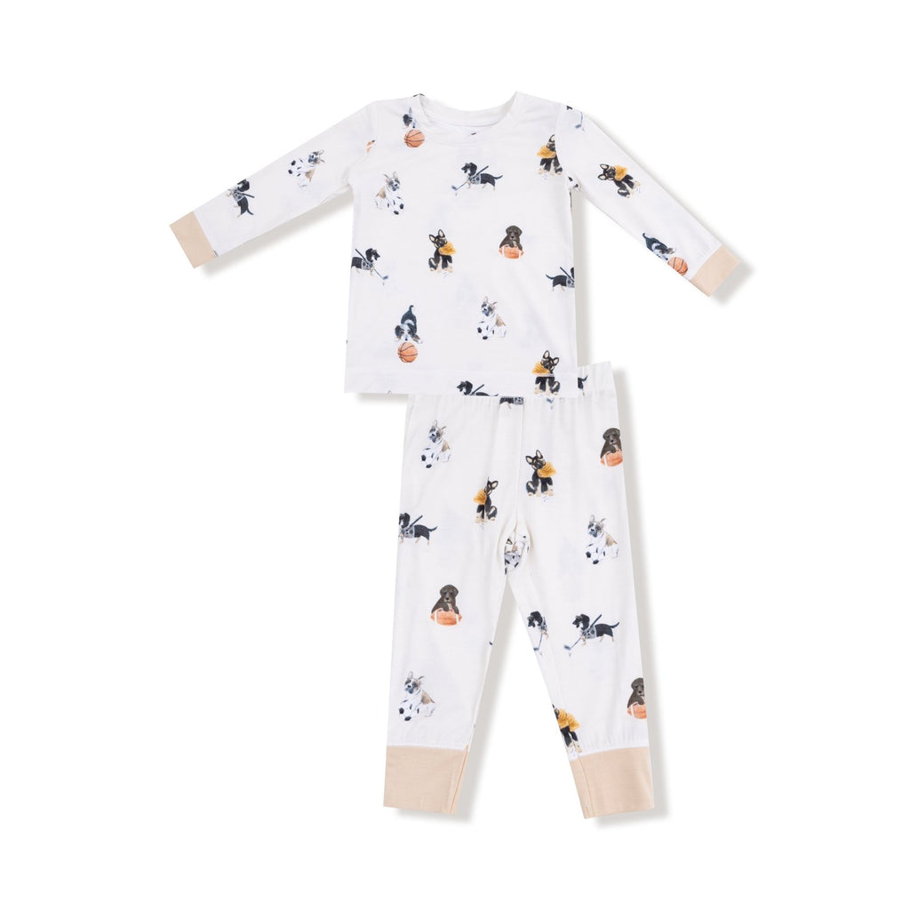 Angel Dear Sporty Puppies - L/s Loungewar Set - Flying Ryno