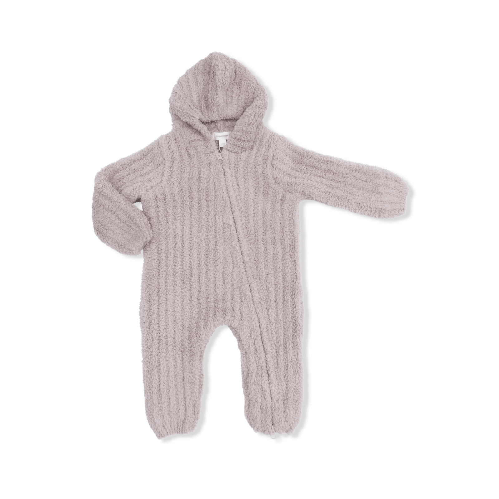 Angel Dear Stone Hooded Romper with Striped Texture, Chenille - Flying Ryno