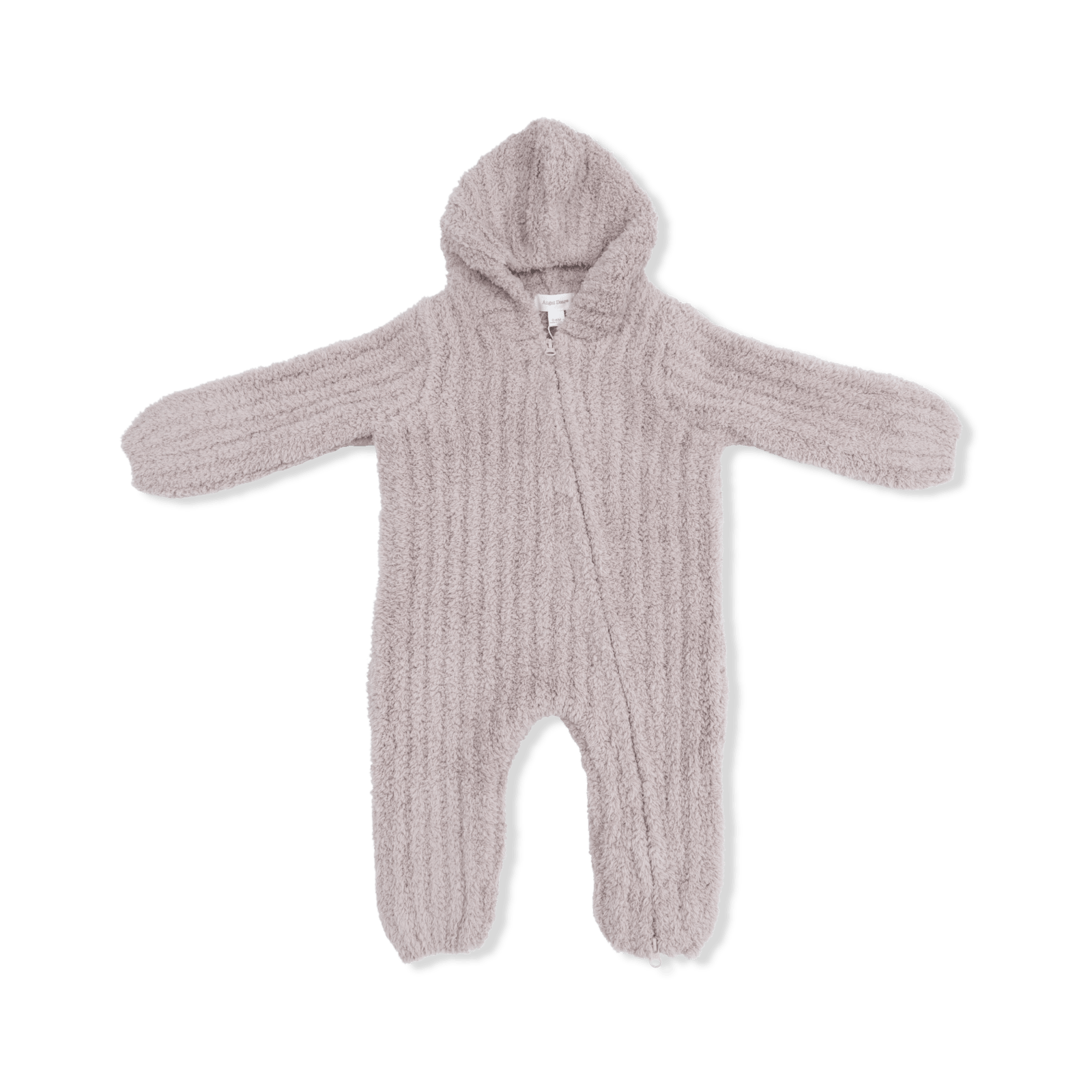 Angel Dear Stone Hooded Romper with Striped Texture, Chenille - Flying Ryno
